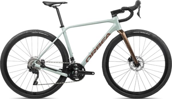Gravel Bike Orbea Terra H40 Shimano GRX 10V 700 mm Bleu Stone Marron Copper 2024