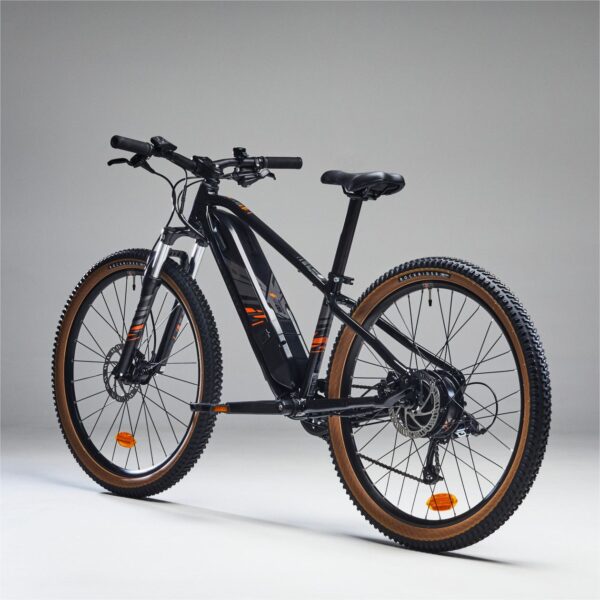 VTT Electrique Semi-rigide Rockrider E ST 500 26'' 9-12 ans Noir – Image 4