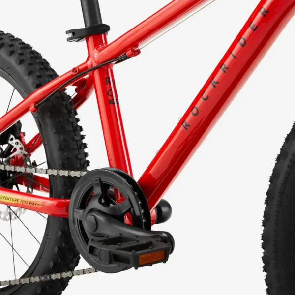 VTT enfant Rockrider Explore 900R 20'' 6-9 ans Rouge – Image 9