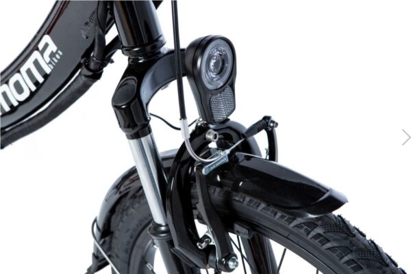 Vélo Pliant Electrique Moma Bikes E-20.2 Shimano 7v Noir – Image 6