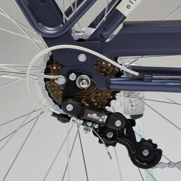 Velo de ville BTWIN Elops 520 Cadre Bas Bleu nuit – Image 9
