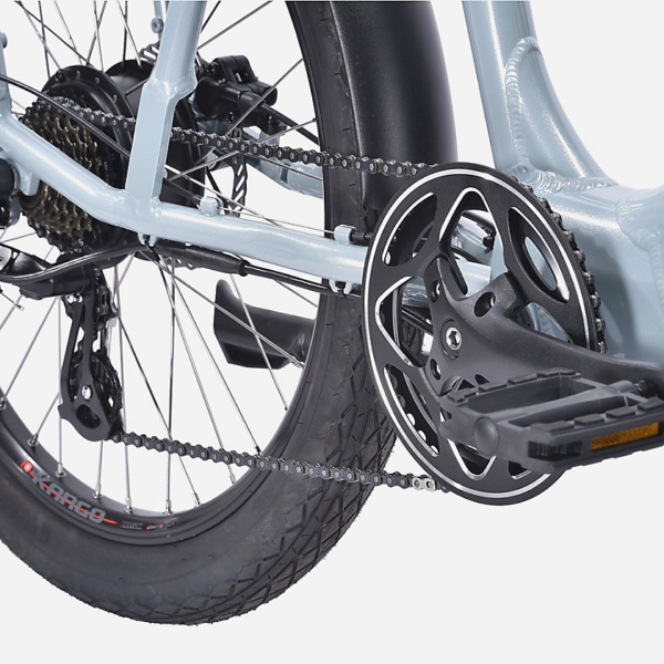 Vélo de ville électrique adulte ECROSSCITY BLEU NAKAMURA – Image 6