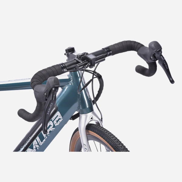 Vélo gravel adulte E-GRAVEL VERT NAKAMURA – Image 7
